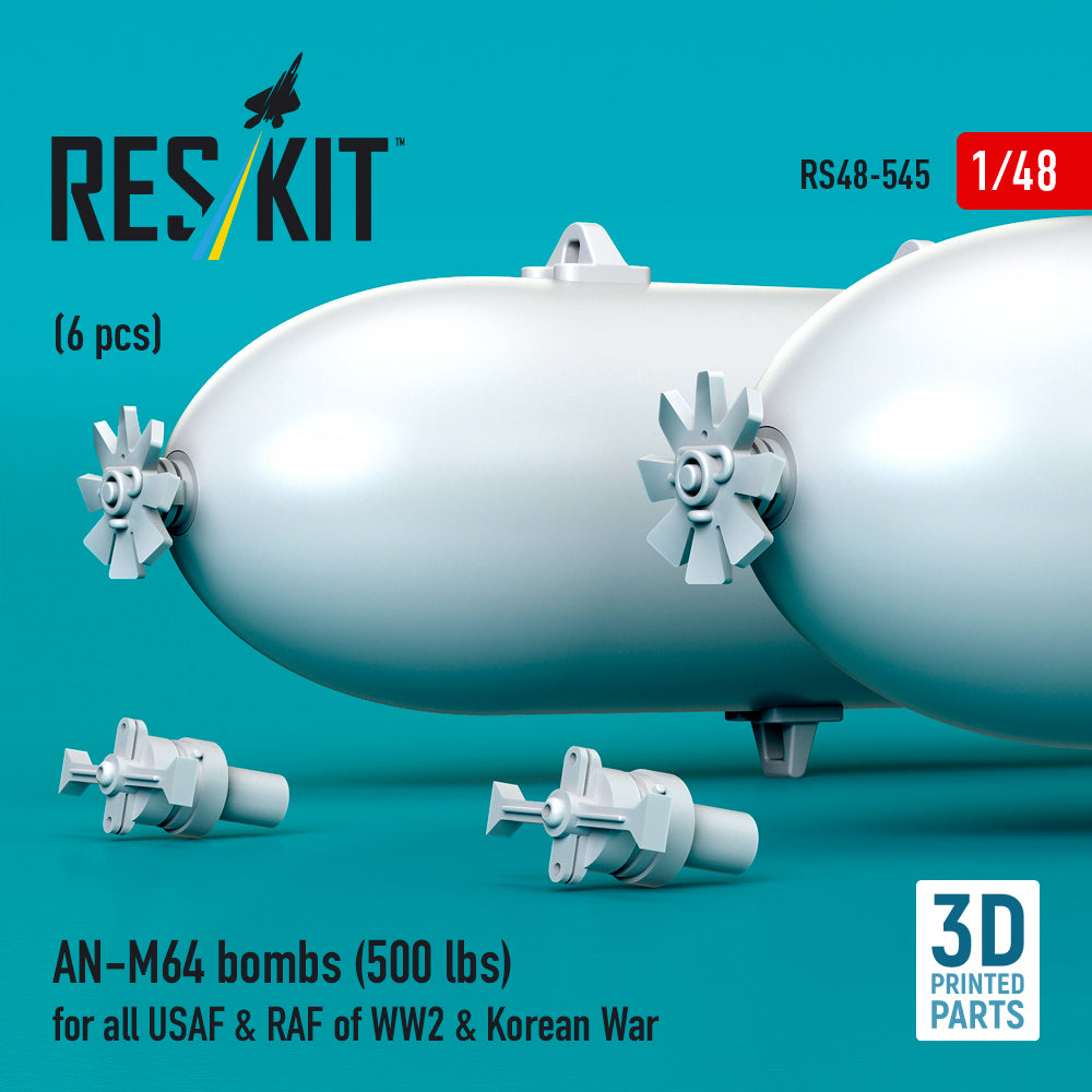 ResKit RS48-0545 1:48 AN-M64 bombs