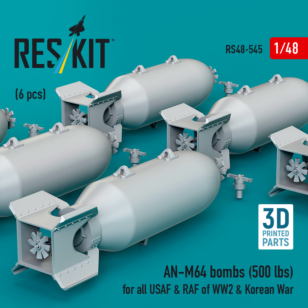 ResKit RS48-0545 1:48 AN-M64 bombs