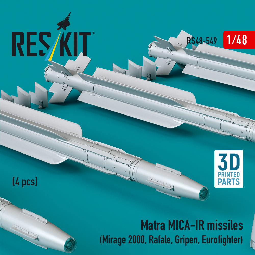 ResKit RS48-0549 1:48 Matra MICA-IR missiles