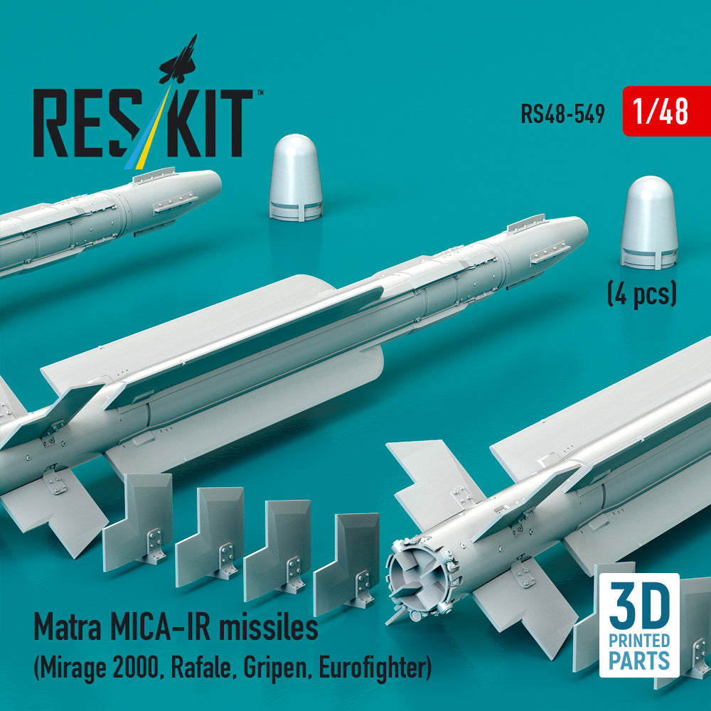 ResKit RS48-0549 1:48 Matra MICA-IR missiles