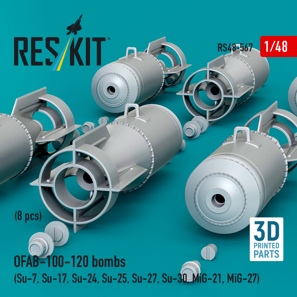 ResKit RS48-0567 1:48 OFAB-100-120 bombs