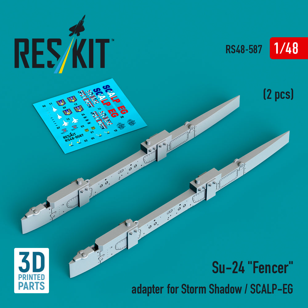 ResKit RS48-0587 1:48 Su-24M/MR Storm Shadow/SCALP Adapter