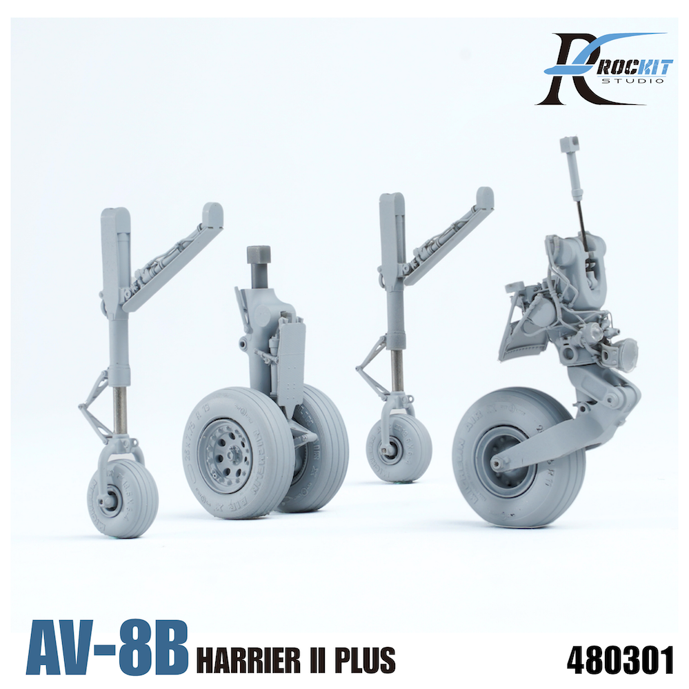 Rockit Studio RS480301 1:48 McDonnell-Douglas AV-8B Next-Gen Landing gears