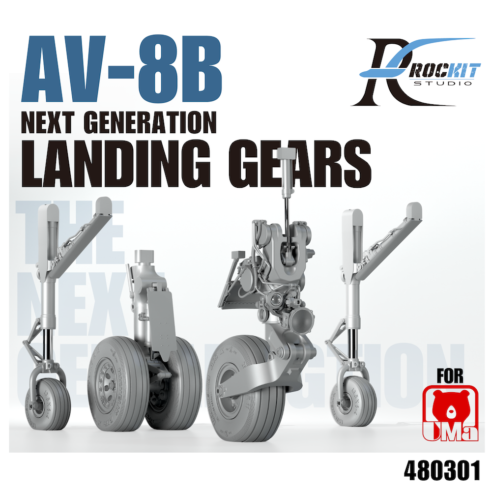 Rockit Studio RS480301 1:48 McDonnell-Douglas AV-8B Next-Gen Landing gears