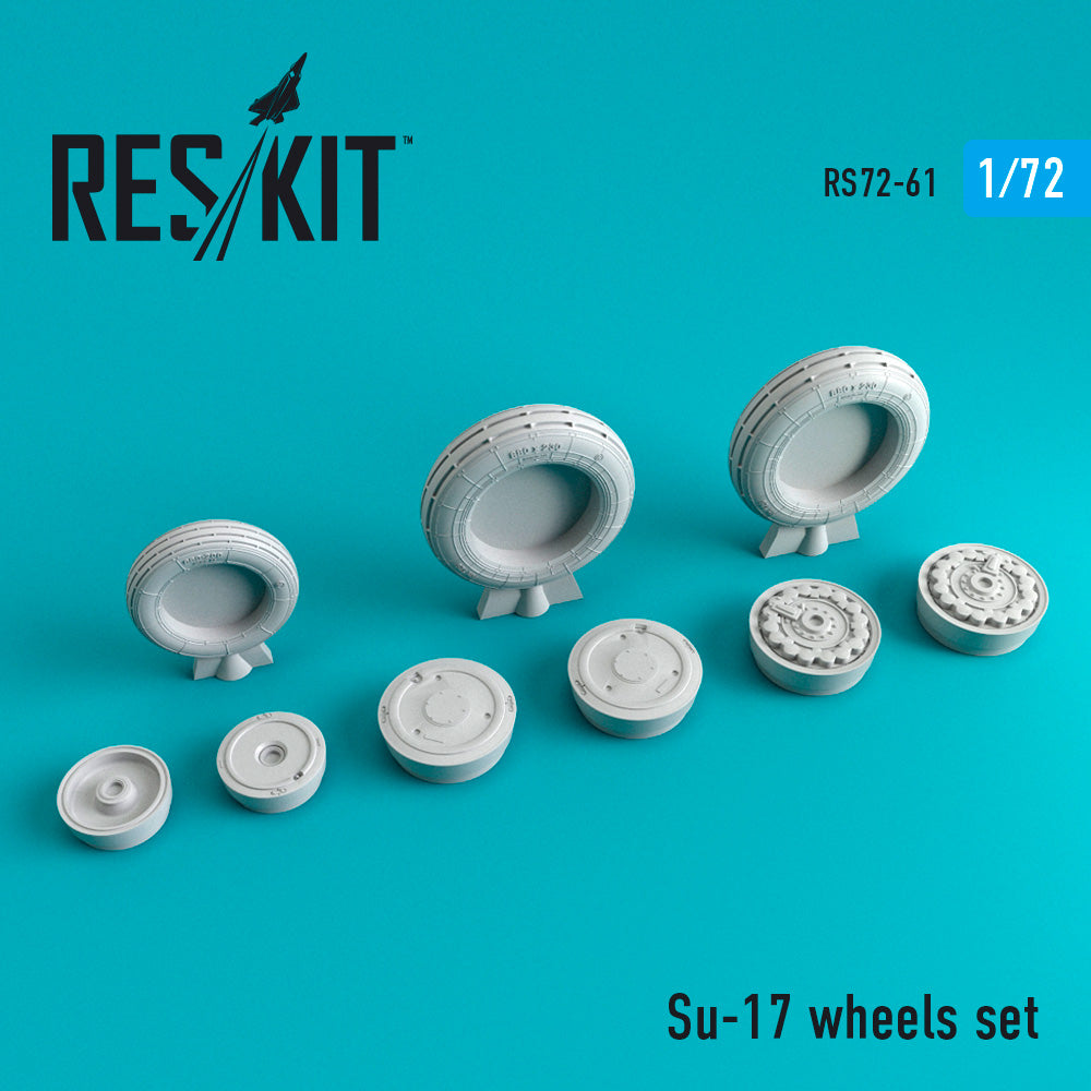 ResKit RS72-0061 1:72 Sukhoi Su-17M3 wheels set