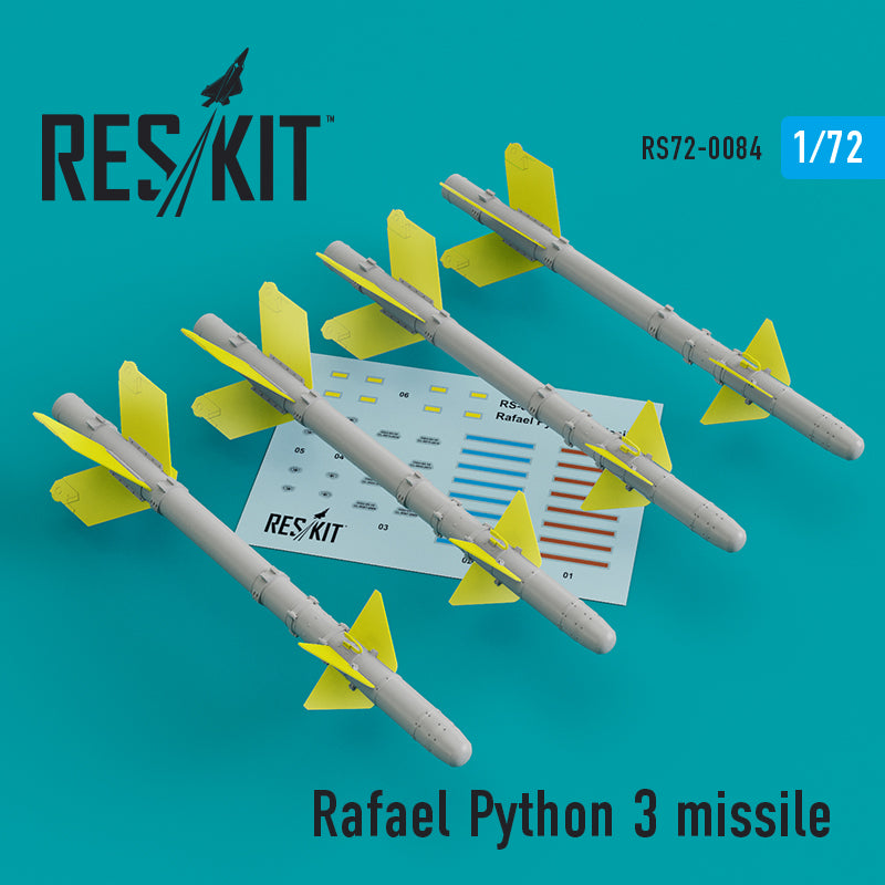 ResKit RS72-0084 1:72 Rafael Python 3 missile