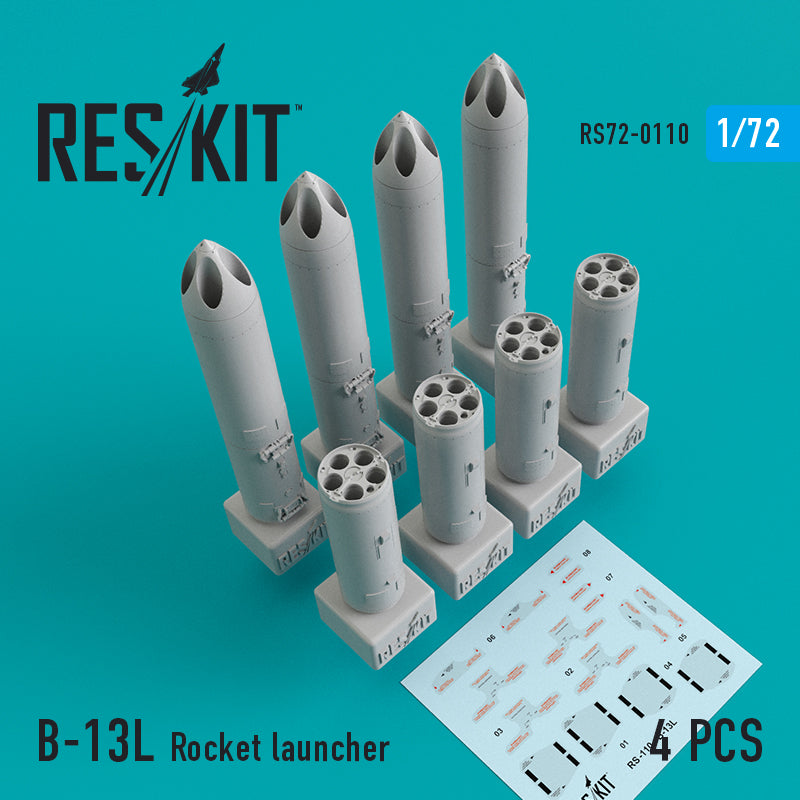 ResKit RS72-0110 1:72 B-13L Rocket Launcher WILL BE REPLACED BY