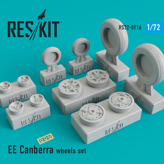 ResKit RS72-0116 1:72 BAC/EE Canberra wheels set