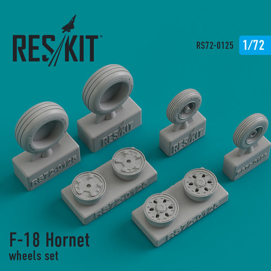 ResKit RS72-0125 1:72 Boeing F/A-18 Hornet wheels set