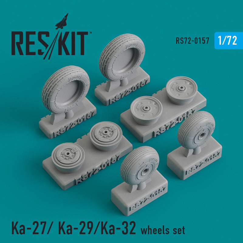 ResKit RS72-0157 1:72 Kamov Ka-27/Ka-29/Ka-32 wheels set