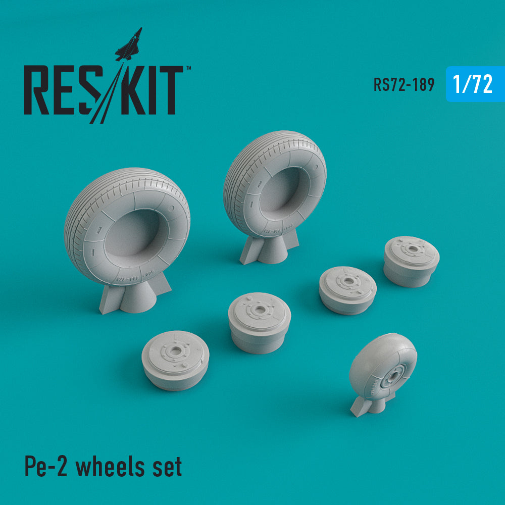 ResKit RS72-0189 1:72 Petlyakov Pe-2 wheels set