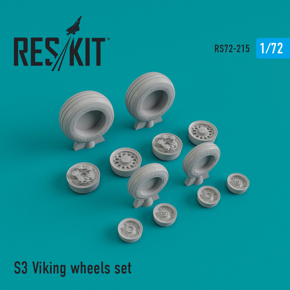ResKit RS72-0215 1:72 Lockheed S-3A/S-3B Viking wheels