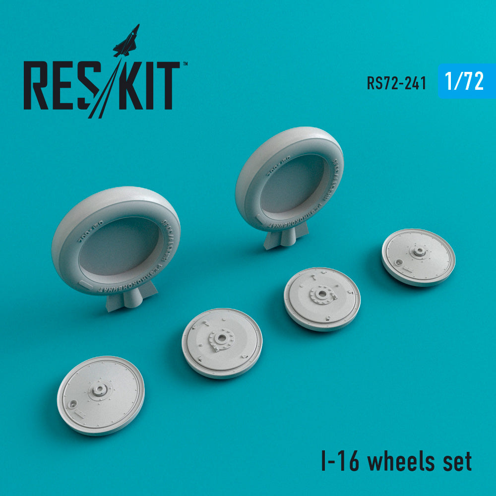 ResKit RS72-0241 1:72 Polikarpov I-16 wheels set