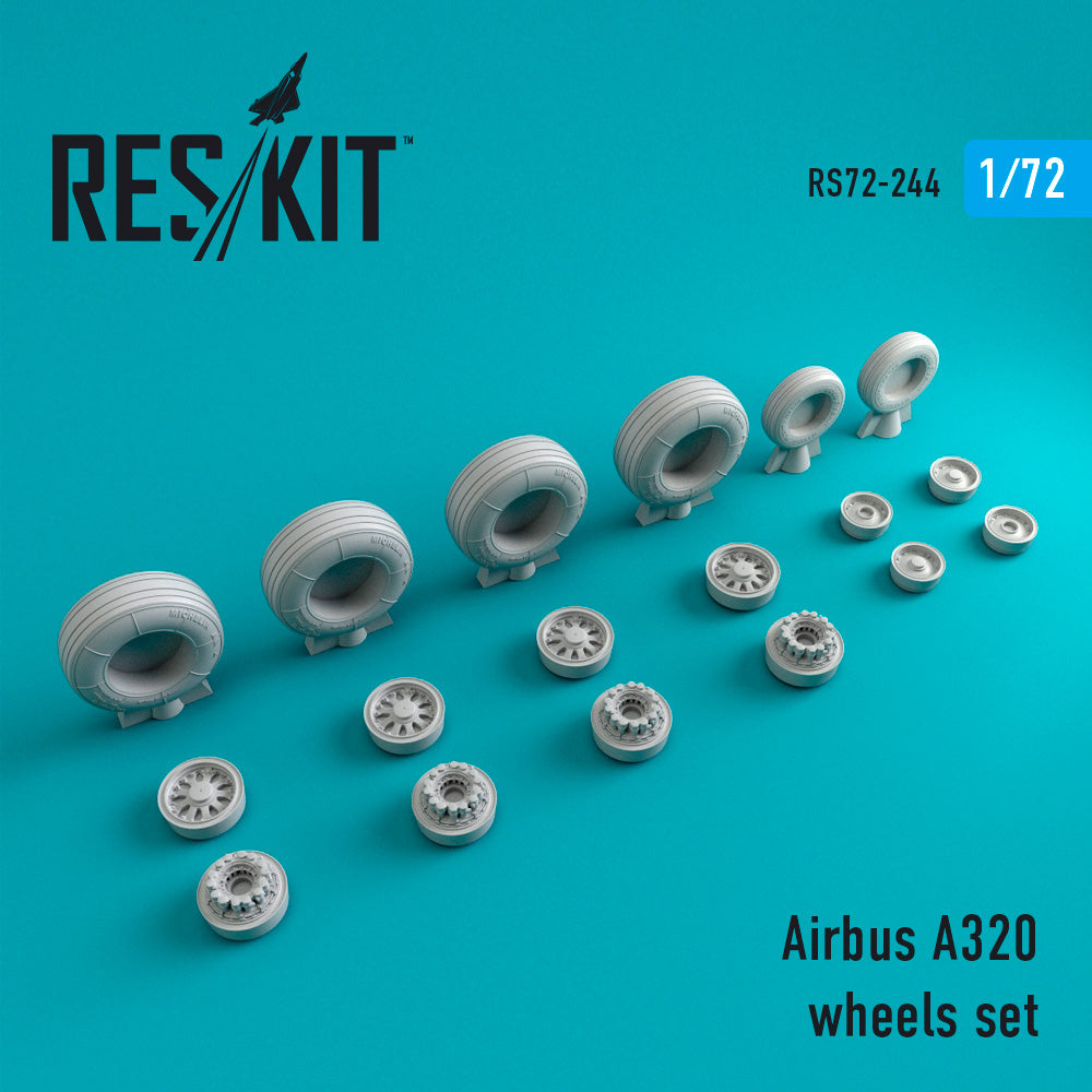 ResKit RS72-0244 1:72 Airbus A320 wheels set