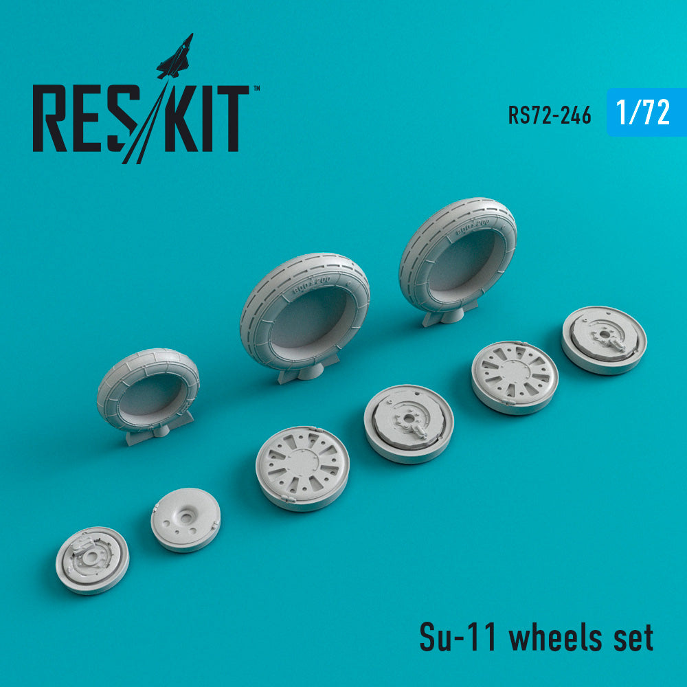 ResKit RS72-0246 1:72 Sukhoi Su-11 wheels set
