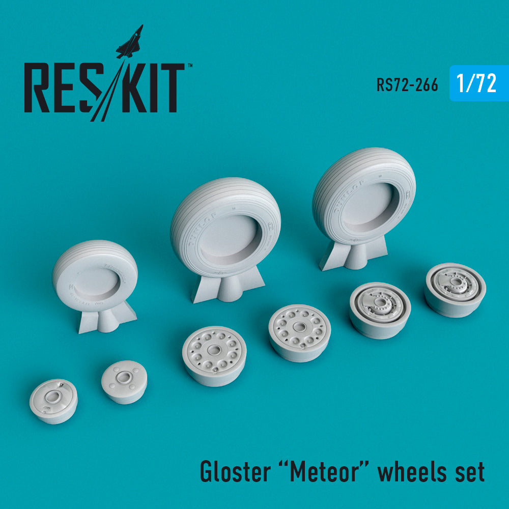 ResKit RS72-0266 1:72 Gloster Meteor wheels set