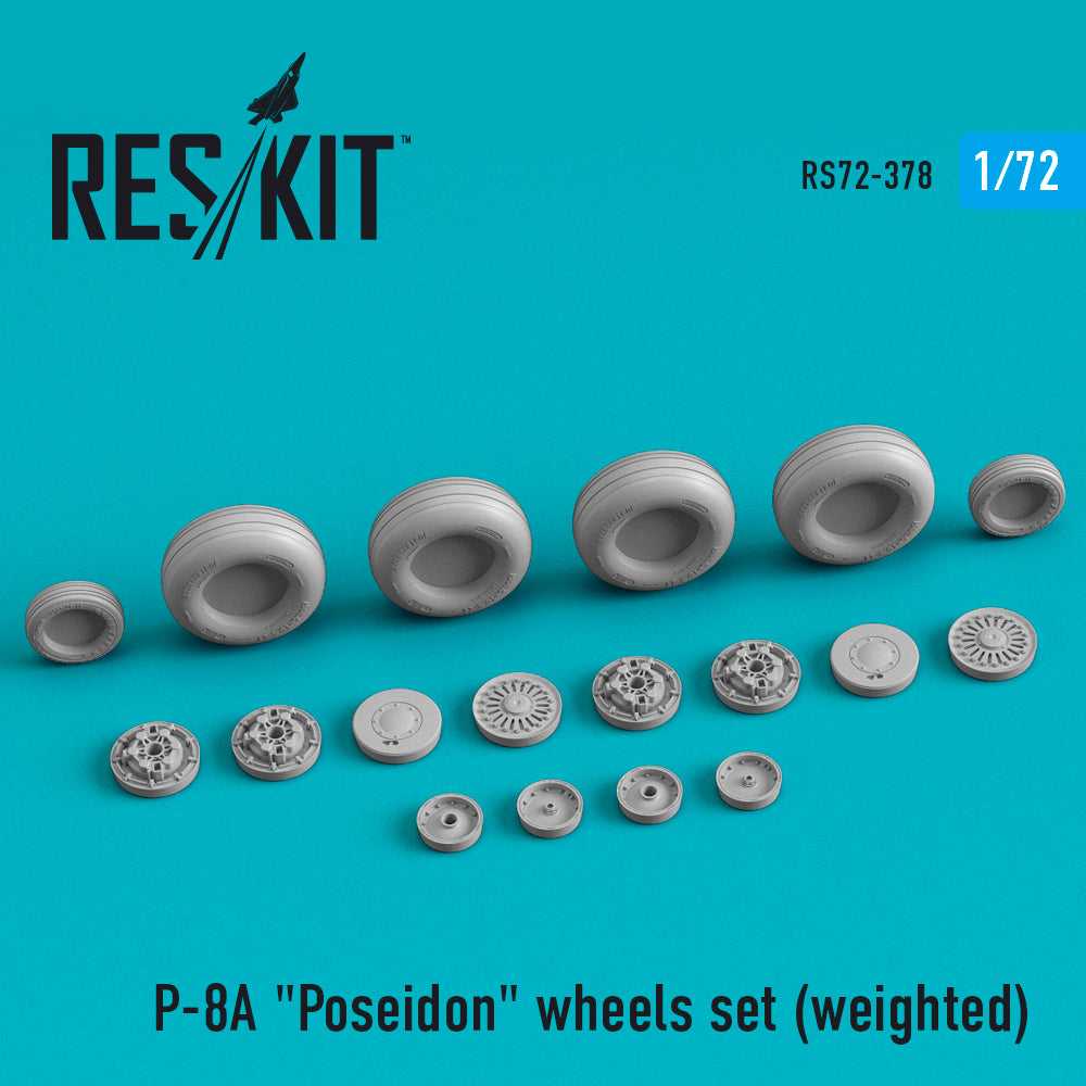 ResKit RS72-0378 1:72 Boeing P-8A Poseidon wheels set