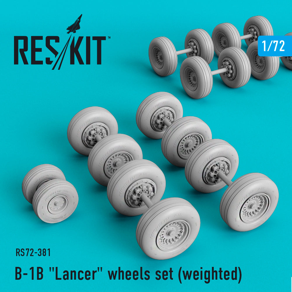 ResKit RS72-0381 1:72 Rockwell B-1B Lancer wheels set