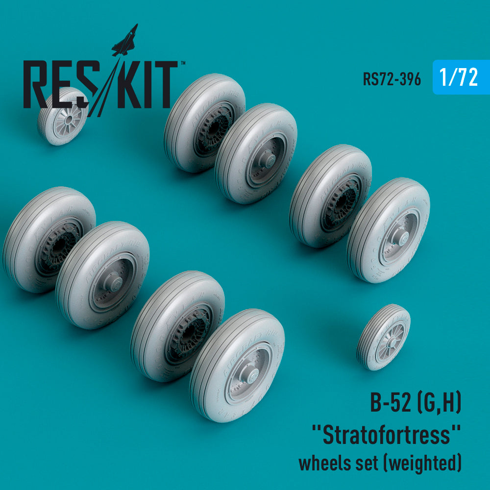 ResKit RS72-0396 1:72 Boeing B-52G/B-52H Stratofortress wheels set