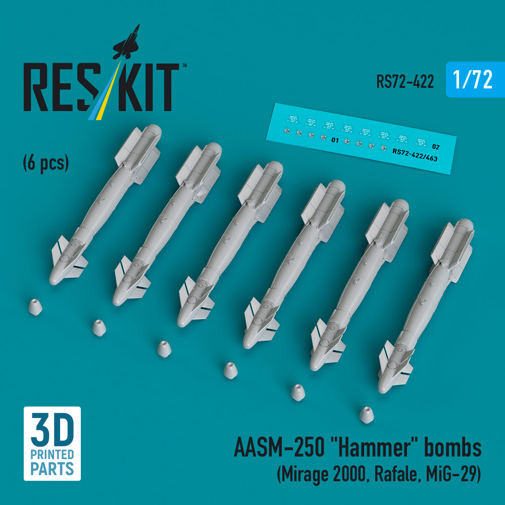ResKit RS72-0422 1:72 AASM-250 Hammer
