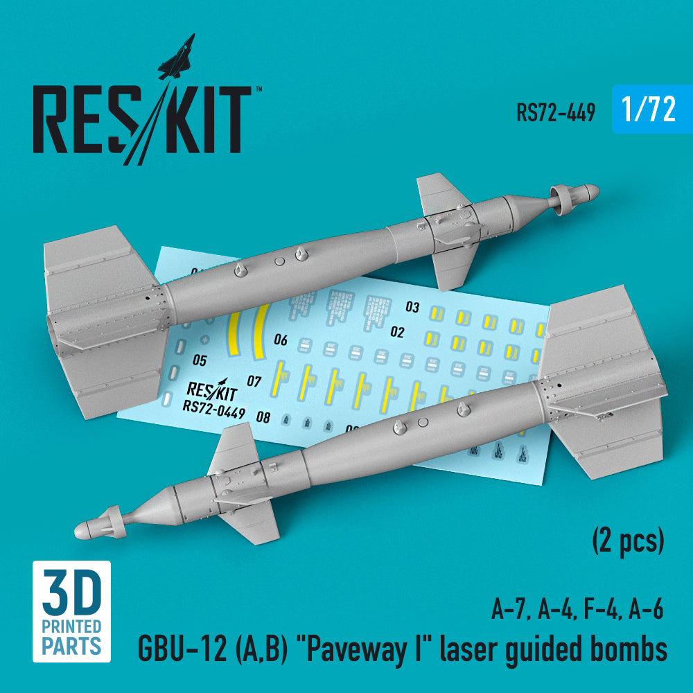 ResKit RS72-0449 1:72 GBU-12