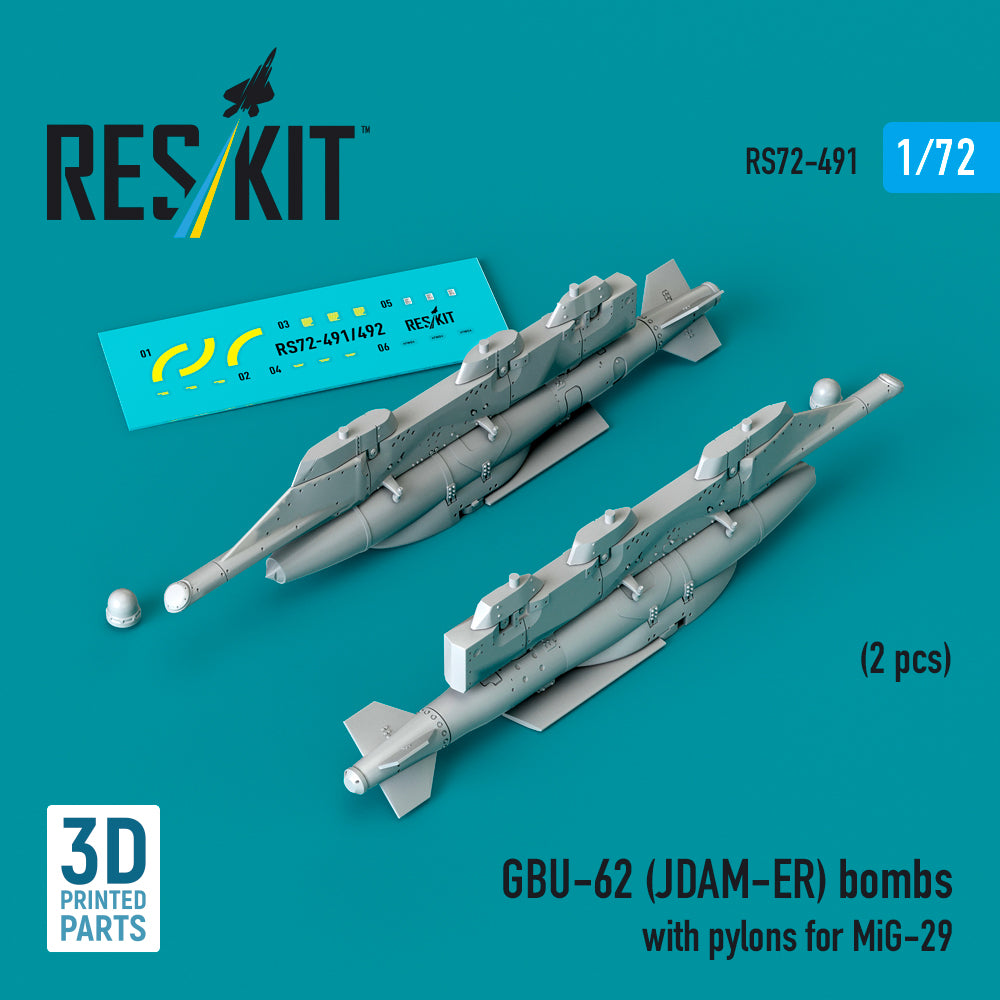 ResKit RS72-0491 1:72 GBU-62