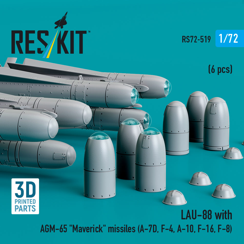 ResKit RS72-0519 1:72 LAU-88 with