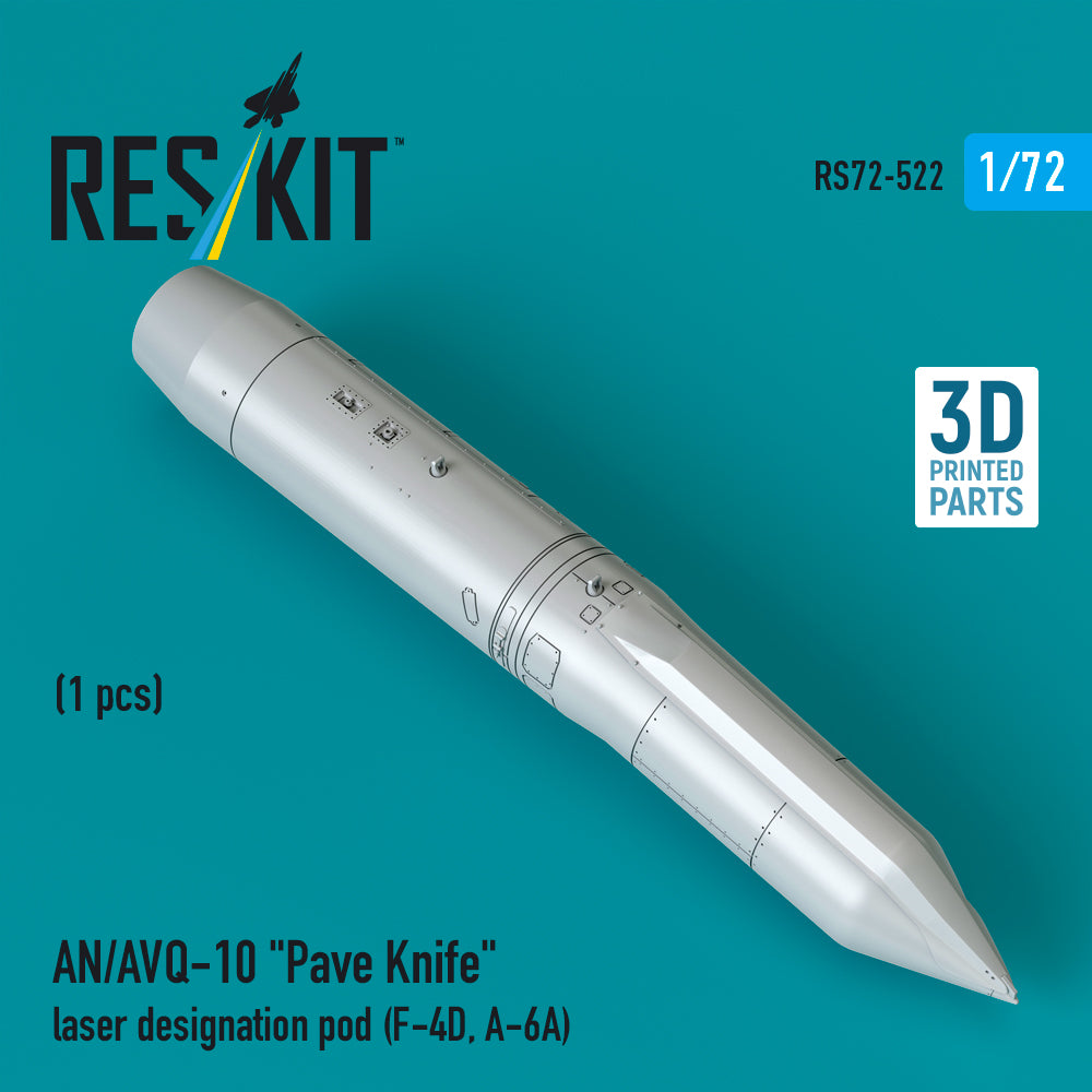 ResKit RS72-0522 1:72 AN/AVQ-10 "Pave Knife" laser designation pod