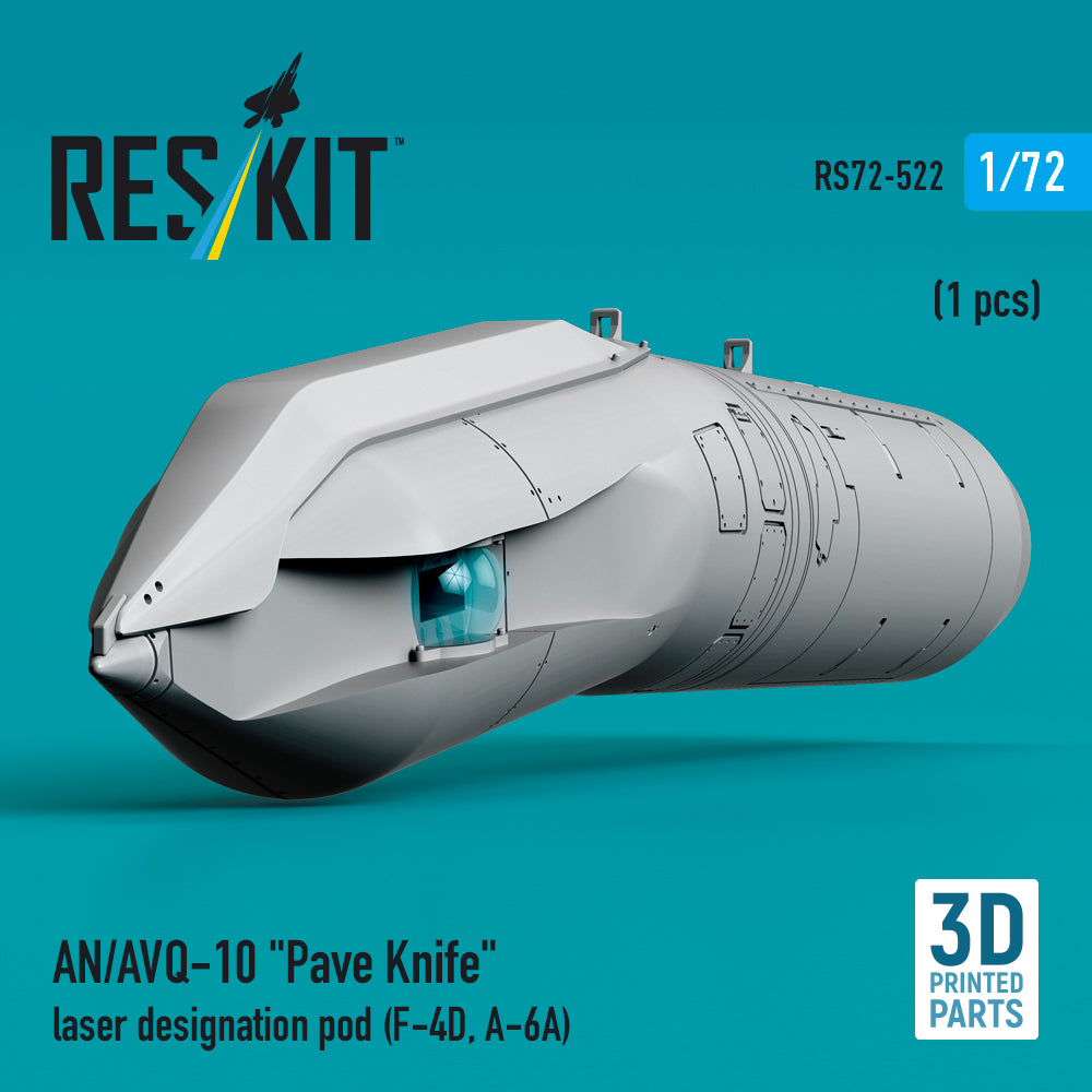 ResKit RS72-0522 1:72 AN/AVQ-10 "Pave Knife" laser designation pod