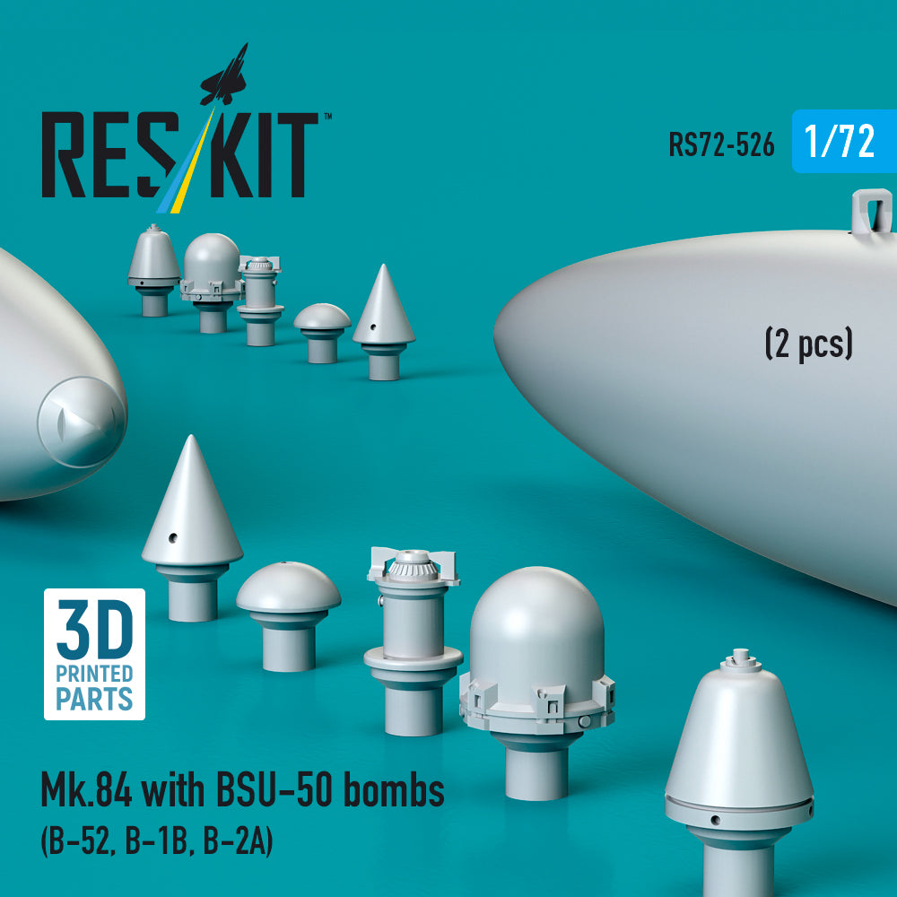 ResKit RS72-0526 1:72 Mk.84 with BSU-50 bombs