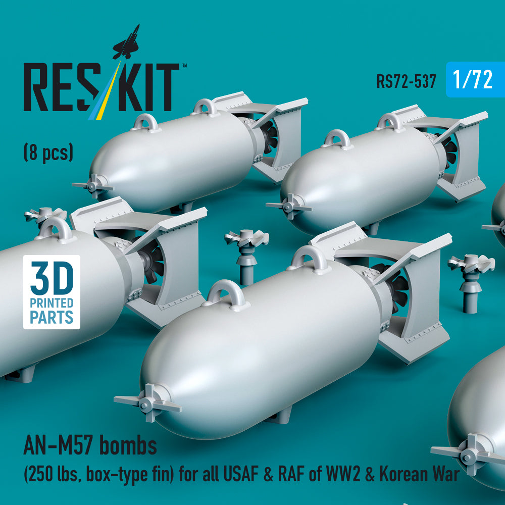 ResKit RS72-0537 1:72 AN-M57 bombs