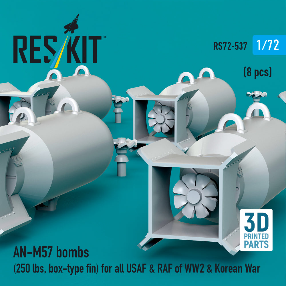 ResKit RS72-0537 1:72 AN-M57 bombs