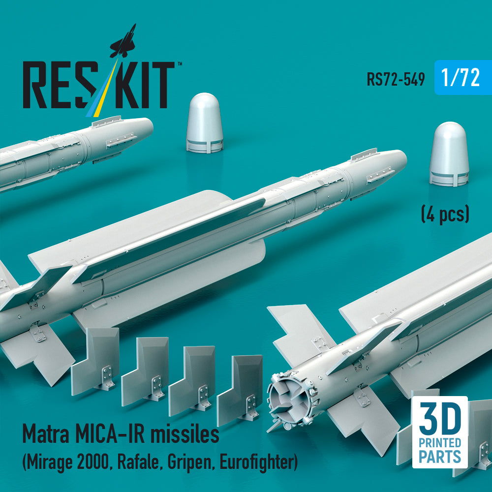 ResKit RS72-0549 1:72 Matra MICA-IR missiles