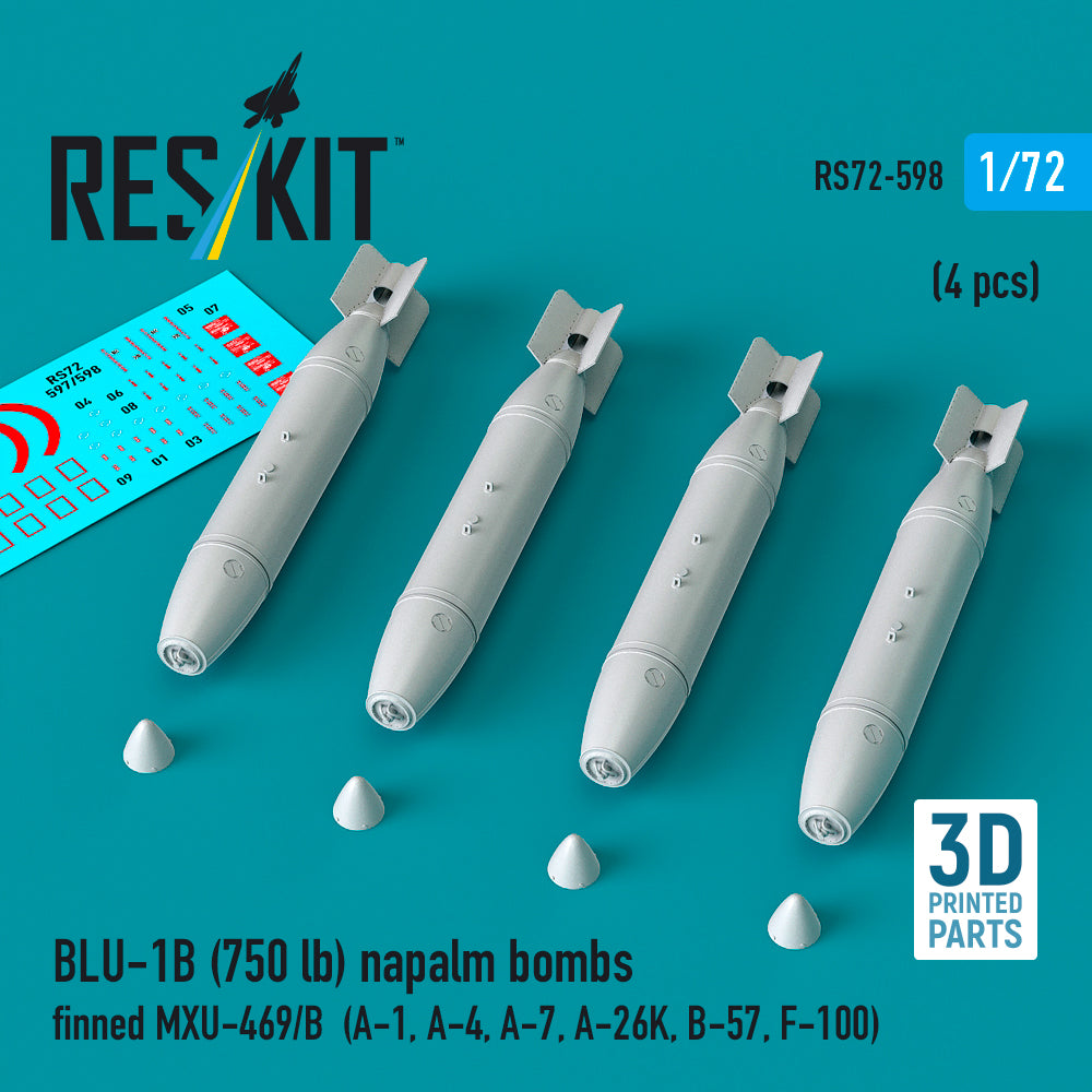 ResKit RS72-0598 1:72 BLU-1B