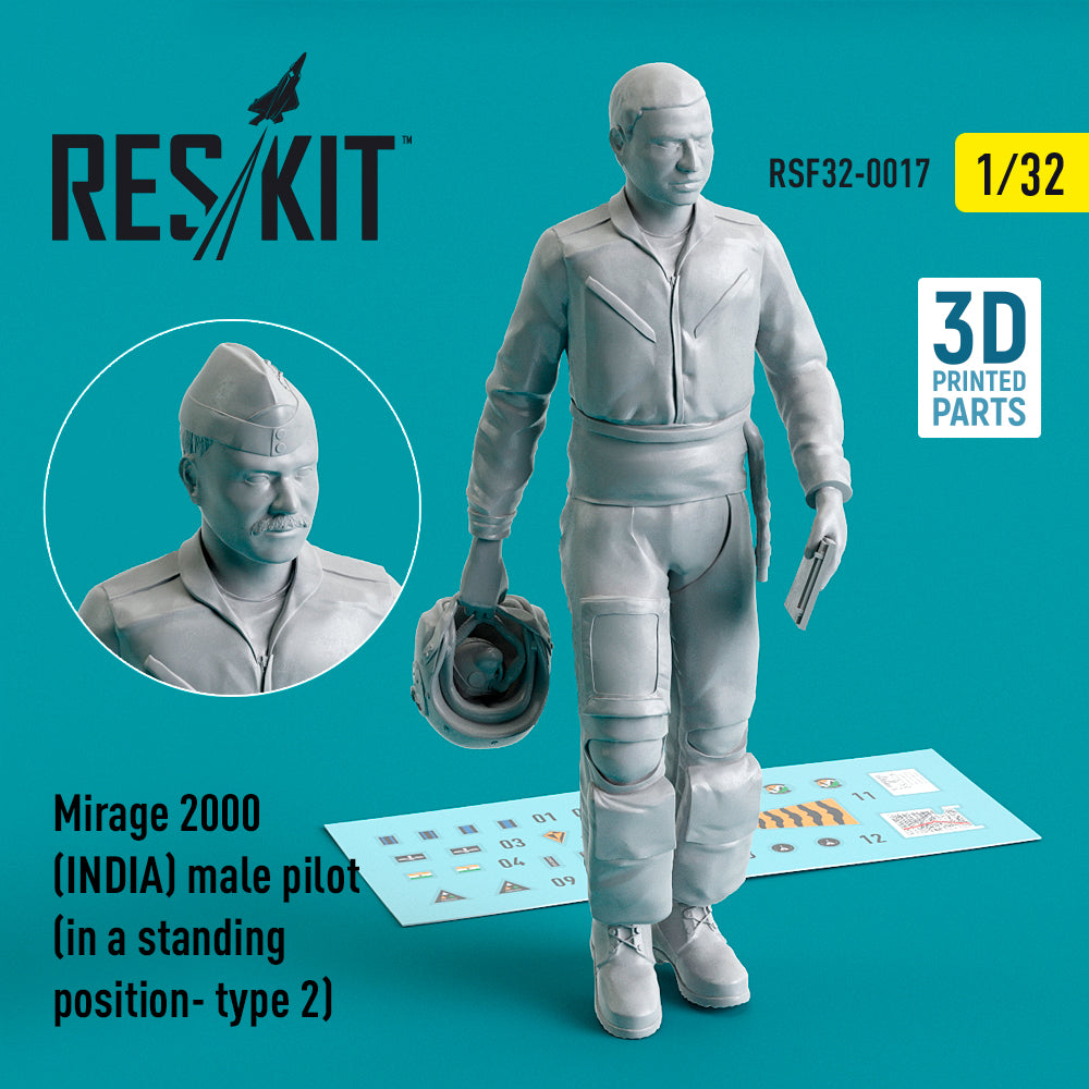 ResKit RSF32-0017 1:32 Dassault_Mirage 2000B/2000D/2000N