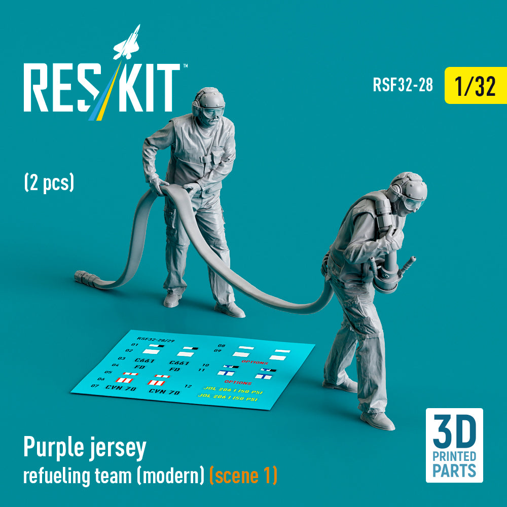ResKit RSF32-0028 1:32 Purple jersey refueling team