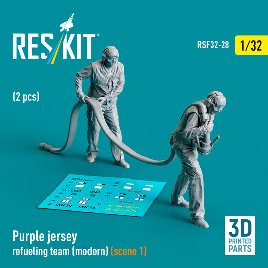 ResKit RSF32-0028 1:32 Purple jersey refueling team
