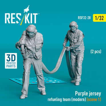ResKit RSF32-0028 1:32 Purple jersey refueling team