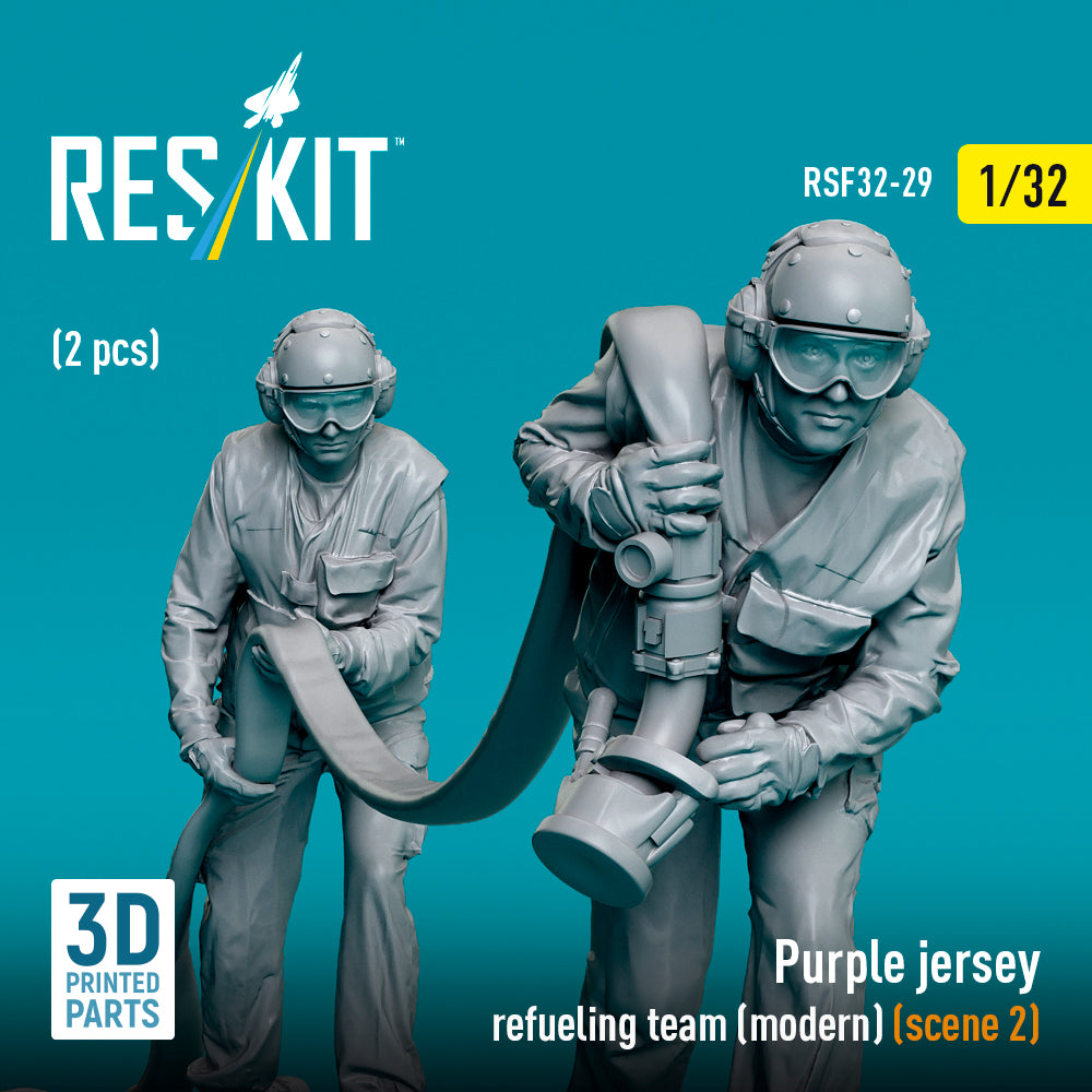 ResKit RSF32-0029 1:32 Purple jersey refueling team
