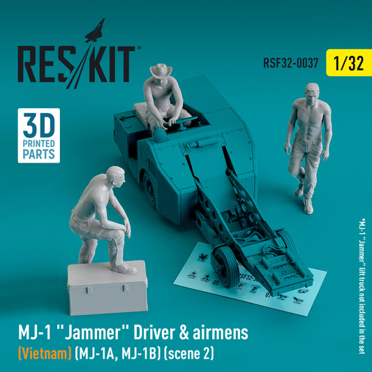 ResKit RSF32-0037 1:32 MJ-1 Jammer Driver & airmens