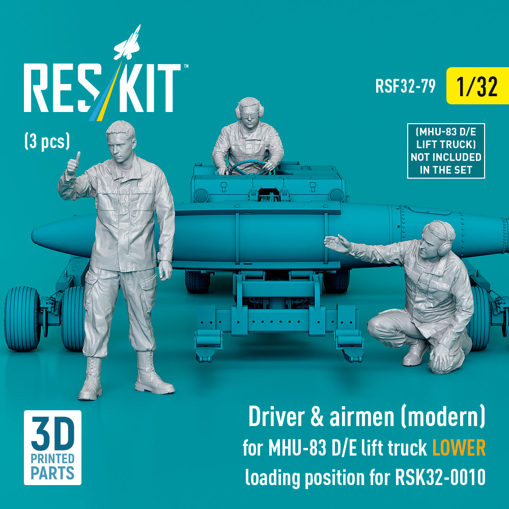 ResKit RSF32-0079 1:32 Driver & airmen