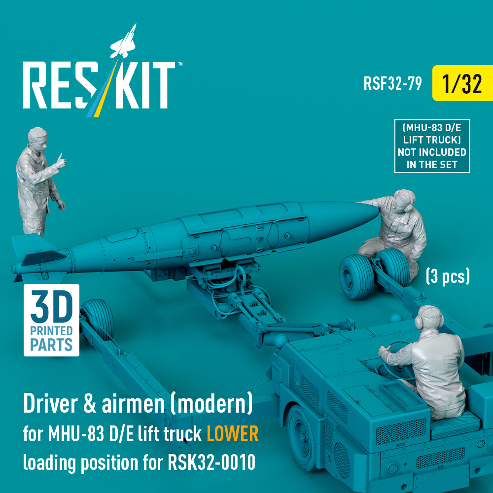 ResKit RSF32-0079 1:32 Driver & airmen