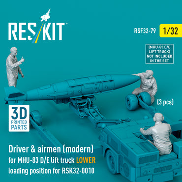 ResKit RSF32-0079 1:32 Driver & airmen