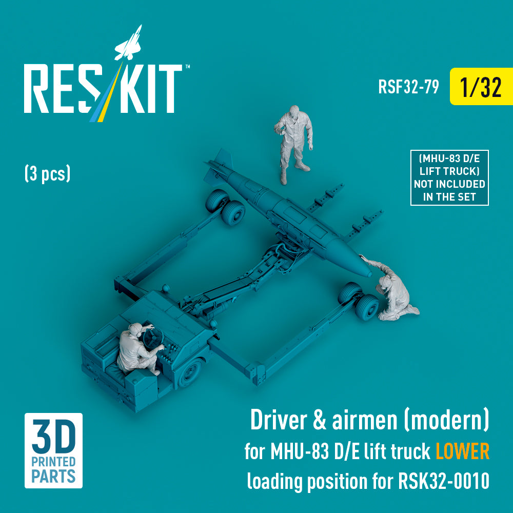 ResKit RSF32-0079 1:32 Driver & airmen