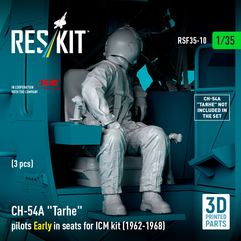 ResKit RSF35-0010 1:35 Sikorsky CH-54A Tarhe pilots Early in seats