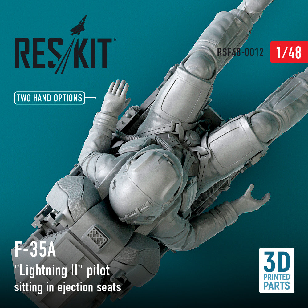 ResKit RSF48-0012 1:48 F-35A Pilots in Ejection Seats