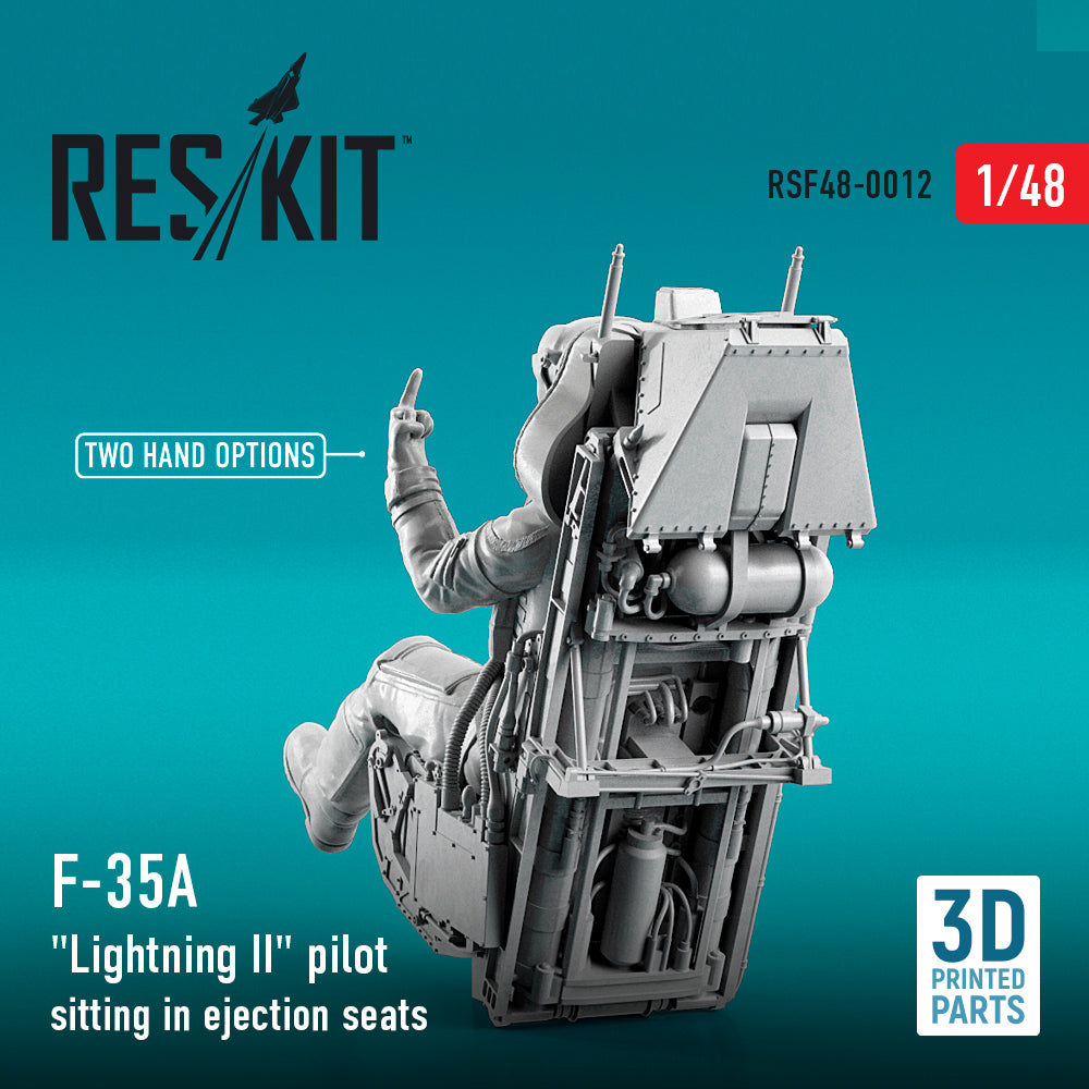 ResKit RSF48-0012 1:48 F-35A Pilots in Ejection Seats