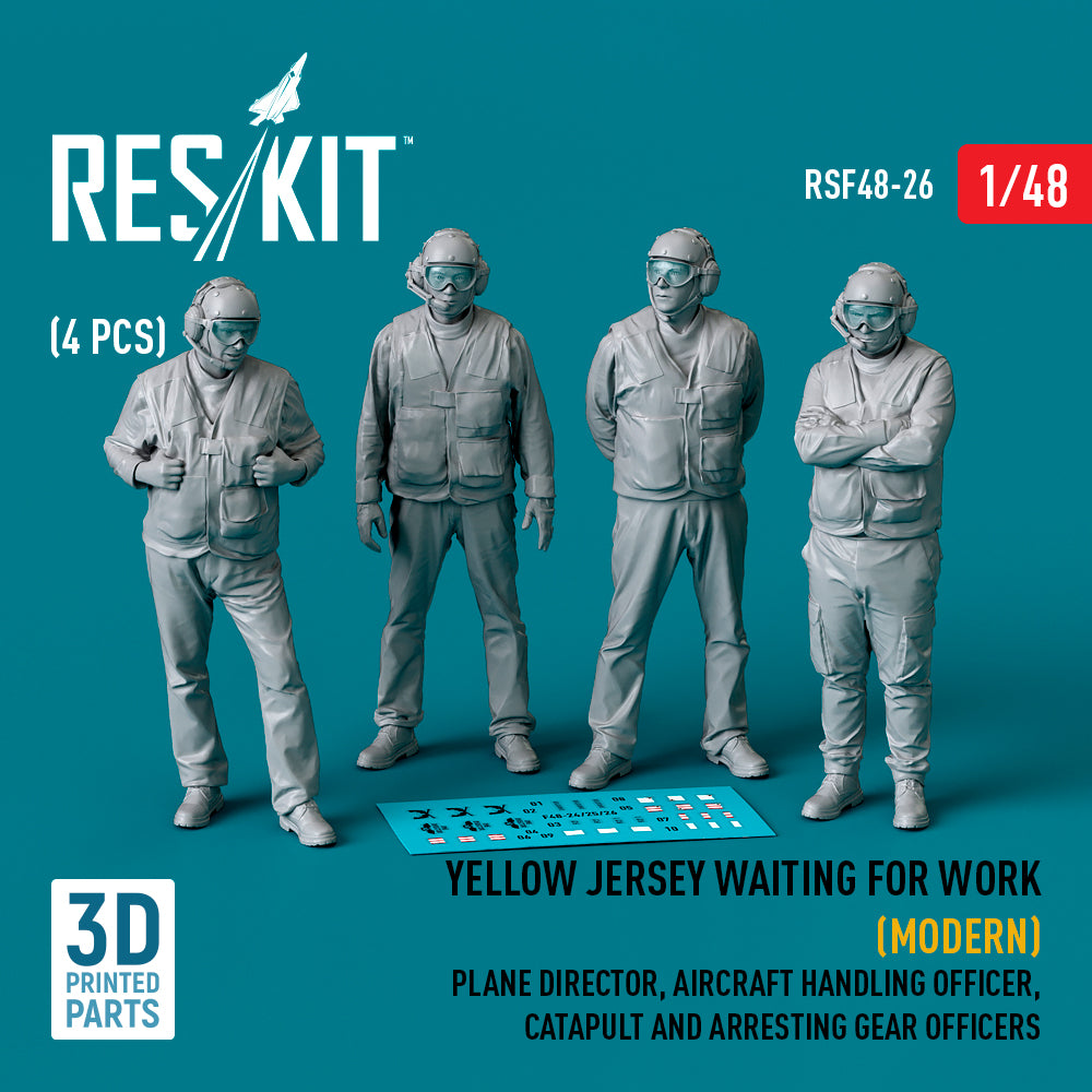 ResKit RSF48-0026 1:48 Yellow jersey waiting for work