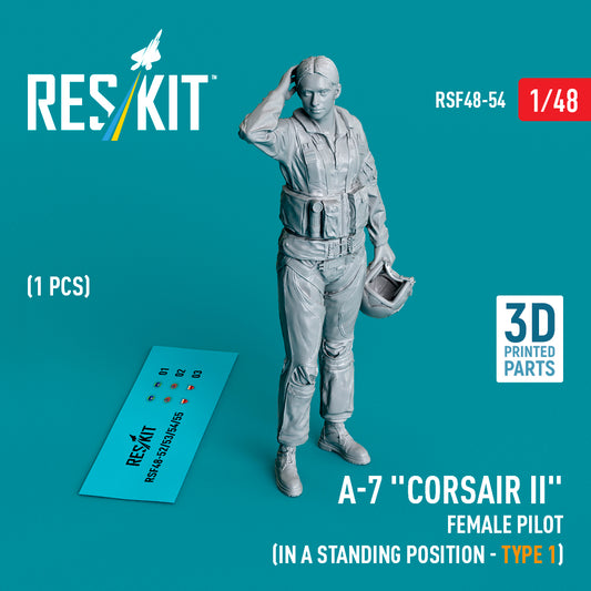 ResKit RSF48-0054 1:48 LTV A-7B/A-7D/A-7E Corsair II female pilot