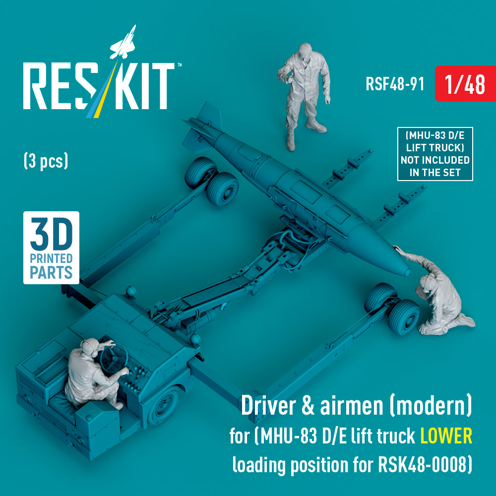 ResKit RSF48-0091 1:48 Driver & airmen
